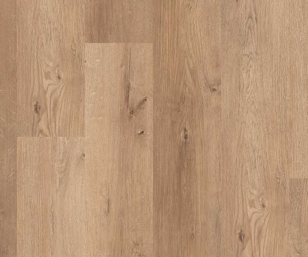 Light brown hardwood floor with visible grain and knots in a parquet-like pattern