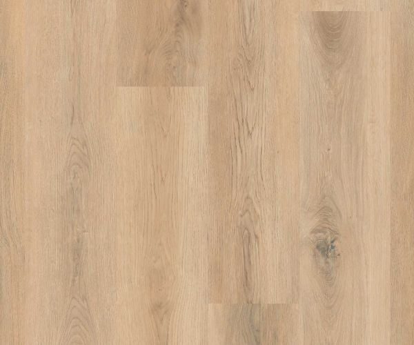Light oak hardwood floor with visible grain and subtle knots across planks.