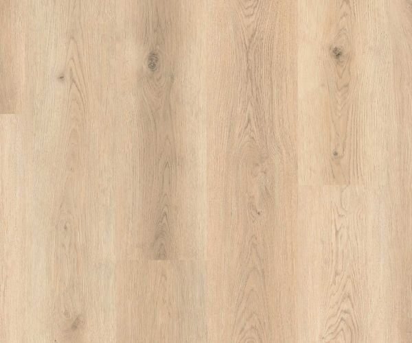 Light oak wooden floor with visible grain and knots in a pale beige finish.
