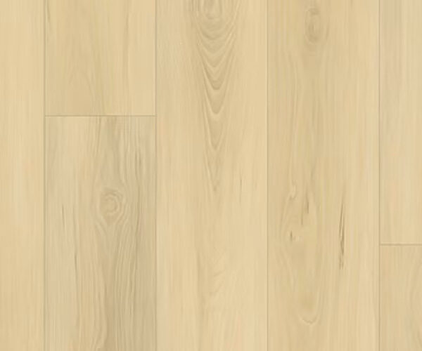 Light oak hardwood floor with visible grain and seams between planks.