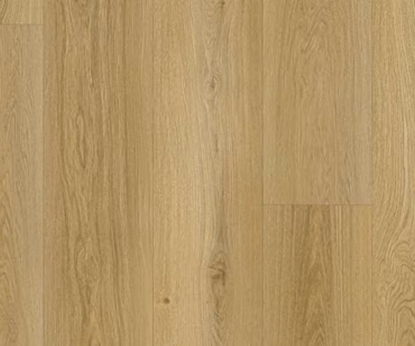 Light brown wooden floor with visible grain patterns and panel joints (laminate/hardwood)