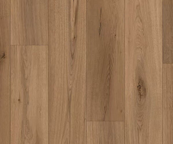 Wooden floor with warm brown tones and visible grain patterns across planks.