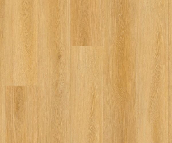 Light oak hardwood floor with planks running lengthwise and natural grain patterns kept in warm tones.