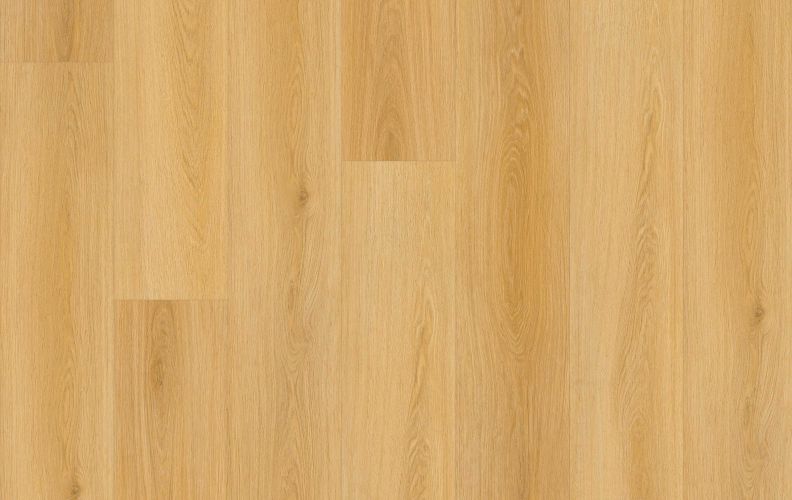Light oak hardwood floor with planks running lengthwise and natural grain patterns kept in warm tones.