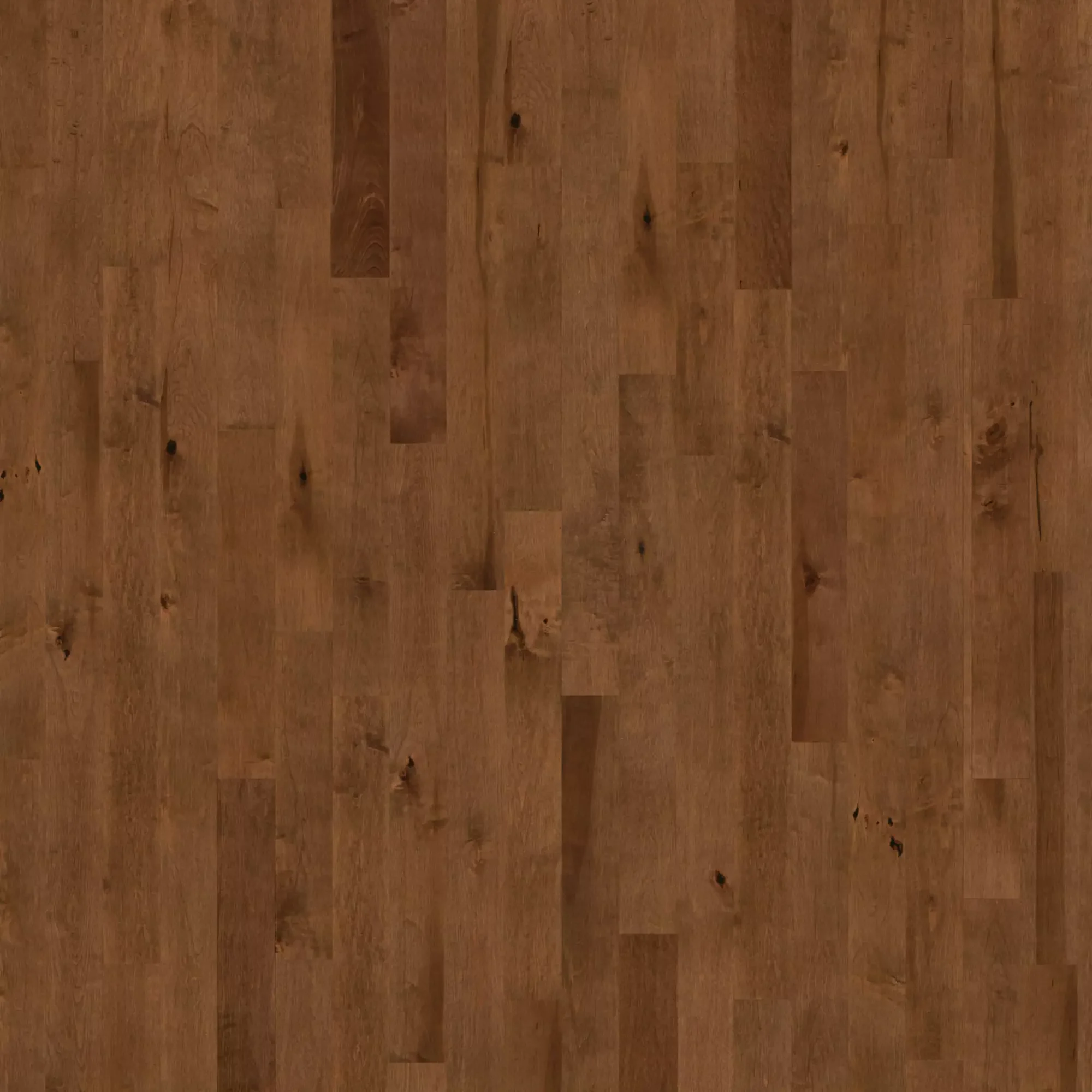 Wooden hardwood floor with warm brown planks and visible grain patterns.
